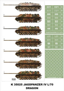 Montex K35025 # Jagdpanzer IV L/70 (Dragon) (1/35) - 2824110328