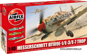 Airfix A05122 Messerschmitt Bf109E-1/E-3/E-7 Trop.( 1/48) - 2824110282