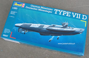 1:350 Revell 05107 German Minelayer TYPE VIID - 2824110371