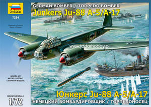Zvezda 7284 Junkers Ju-88 A-5/A-7 (1/72) - 2824110380