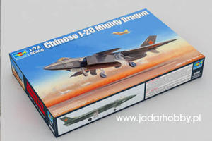 Trumpeter 01663 Chinese J-20 Mighty Dragon (1:72) - 2824110389