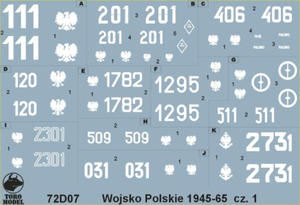 ToRo 72D07 Wojsko Polskie 1945-65 vol.1 (1/72) - 2824110418