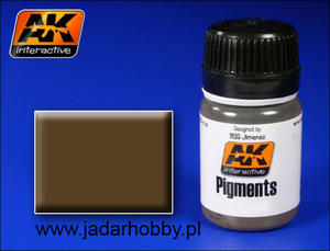 AK Interactive AK081 Dark Earth Pigment (35ml) - 2824110479