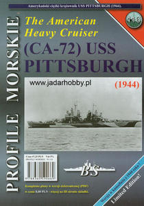 BS PM116 The American Heavy Cruiser (CA-72) USS Pittsburgh (1944) - 2824110482