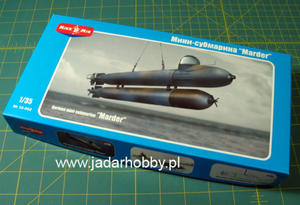 1:35 Mikromir 35-002 "Marder" German Human Torpedo - 2824110507