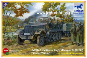 Bronco CB-35041 Sd.Kfz.6 Mittlerer Zugkraftwagen 5t (BN9b) Pioneer Version (1/35) - 2824110535