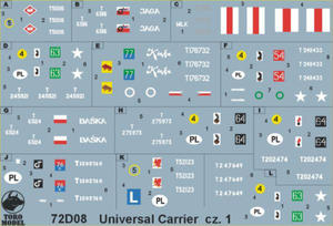 ToRo 72D08 Universal Carriers w Wojsku Polskim vol.1 (1/72) - 2824110551