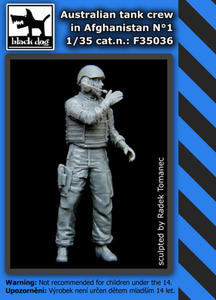 Black Dog F35036 Australian tank crew in Afghanistan #1 (1/35) - 2824110614