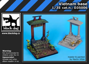 Black Dog D35006 Vietnam base (1/35) - 2824110617