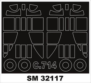 Montex SM32117 1:32 Cauldron C-714 (Azur) - 2824110668