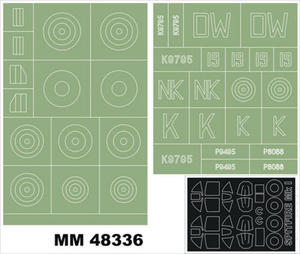 Montex MM48336 Spitfire Mk.I (Airfix) (1/48) - 2824110672