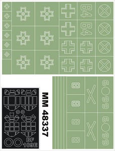 Montex MM48337 Bf 109E (Airfix) (1/48) - 2824110359