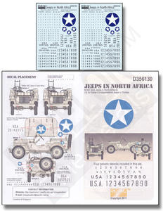 Echelon D356130 Jeeps in North Africa (1:35) - 2824110811