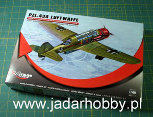 Mirage 481311 PZL.43A Luftwaffe (1/48) - 2824109209