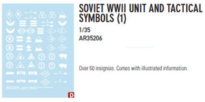 Archer AR35206 Soviet Unit/Tactical Symbols (1/35) - 2824110901