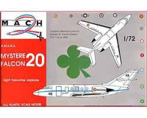 Mach 2 GP007 1:72 Mystere/Falcon 20 (na zamowienie/for order) - 2824098322