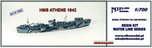 1:700 Niko Model 7080 HMS Athene 1942 - 2824110973