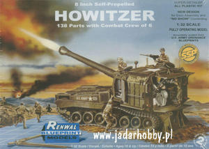 Revell 85-7855 Self-Propelled 8-inch Howitzer Plastic Model Kit (1/32)