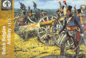 Waterloo 1815 AP009 Dutch Belgian Artillery 1815 (1/72) - 2824098328