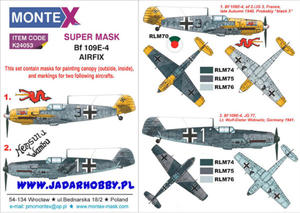 Montex K24053 Bf 109E-4 (Airfix) (1/24) - 2824111157