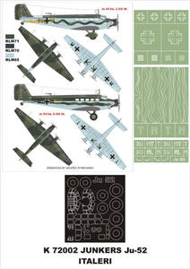 Montex K72002 1:72 Junkers Ju-52 (Italeri) - 2824111189