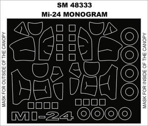 Montex SM48333 Mi-24 (Monogram) (1/48)
