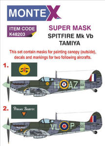 Montex K48203 Spitfire Mk Vb (Tamiya) (1/48) - 2824111218