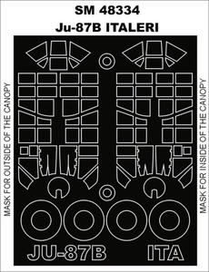 Montex SM48334 # Ju-87B (Italeri) (1/48) - 2824111224