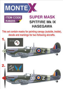 Montex K48205 Spitfire Mk IX (Hasegawa) (1/48) - 2824111233