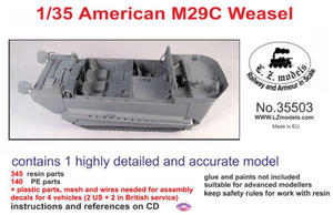 LZ Models 35503 - 1:35 American M29C Weasel - 2824111298