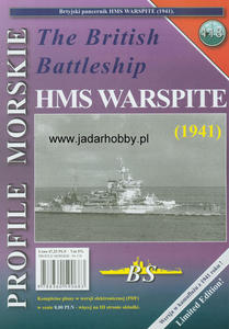 BS PM118 The British Battleship HMS WARSPITE (wersja 1941) (ksika) - 2824111311