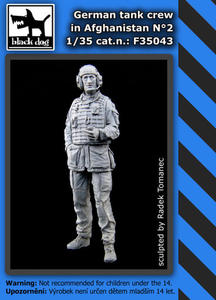 Black Dog F35043 German Tank Crew in Afghanistan #2 (1/35) - 2824111384