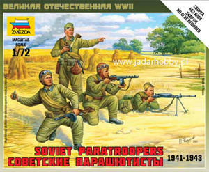 Zvezda 6138 Radzieccy spadochroniarze 1941-1943 (1/72) - 2824111479