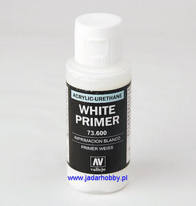 Vallejo 73.600 - White Primer (Acrylic-Polyurethane) (60ml) - 2824111525