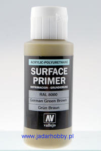 Vallejo 73.606 - German Green Brown RAL 8000 Primer (Acrylic-Polyurethane) (60ml) - 2824111530