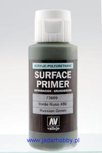 Vallejo 73.609 - Russian Green Primer (Acrylic-Polyurethane) (60ml) - 2824111532