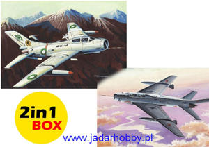 Attack 14415/14422 Shenyang JJ-6 / MiG-19 UTI (1:144) - 2824111537