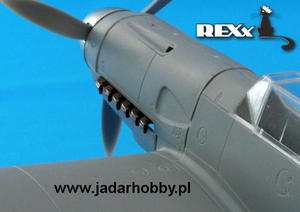 REXx 48002 Bf 109F exhaust nozzles (1/48) - 2824111595