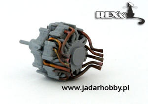 REXx 48003 La-5FN exhaust nozzles (1/48) - 2824111597