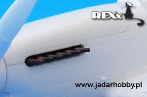 REXx 48006 P-51B/C Mustang exhaust nozzles (1/48) - 2824111599