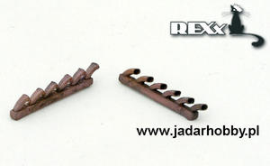 REXx 48017 Junkers Ju 87B exhaust nozzles (1/48) - 2824111619