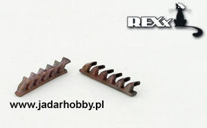 REXx 48018 Airacobra RAF Service exhaust nozzles (1/48) - 2824111621