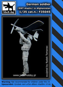 Black Dog F35045 Niemiecki onierz z EMT Aladin w Afganistanie (1/35) - 2824111633