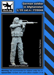 Black Dog F35046 Niemiecki onierz w Afganistanie (1/35)