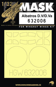 HGW Mask 632006 ALBATROS D.V / D.Va (1/32) - 2824111672