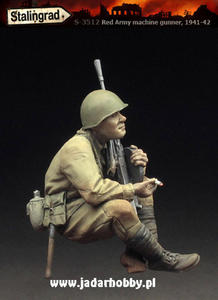 Stalingrad S-3512 Red Army Machine Gunner, 1941-42 (1/35) - 2824111781