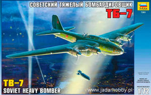 Zvezda 7291 TB-7 Soviet Heavy Bomber (1/72) - 2824111835