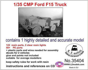 LZ Models 35404 - 1:35 CMP Ford F15 Truck - 2824111893