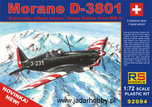 RS Models 92094 Morane D-3801 (1/72) - 2824111895