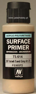 Vallejo 73.614 - IDF Israeli Sand Grey 61-73 FS30372 (Acrylic-Polyurethane) (60ml) - 2824111905